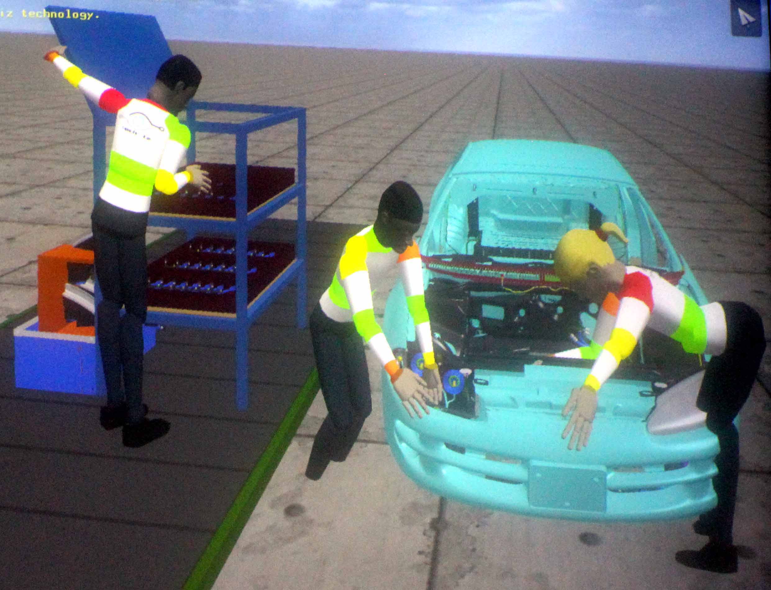 Virtual Manikin_TechViz Virtual Reality Software