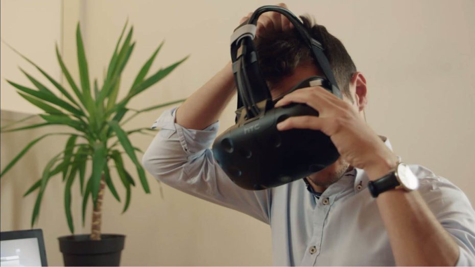 TechViz instantly on a Vive headset